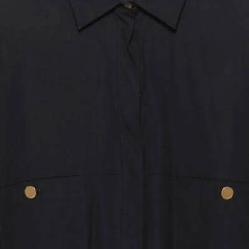 MaxMara Long Sleeved Dress Women's Blue-4