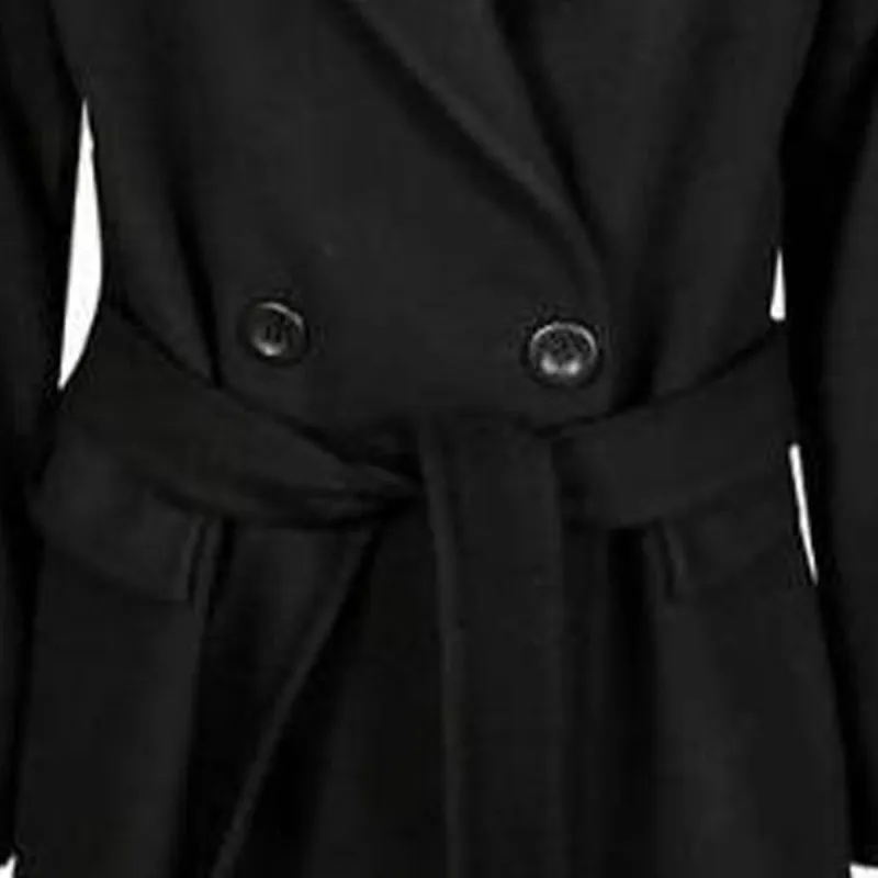 MaxMara Studio Double Breasted Belted Coat-3