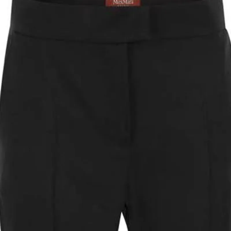 MaxMara Studio Casual Pants Women's Black-3
