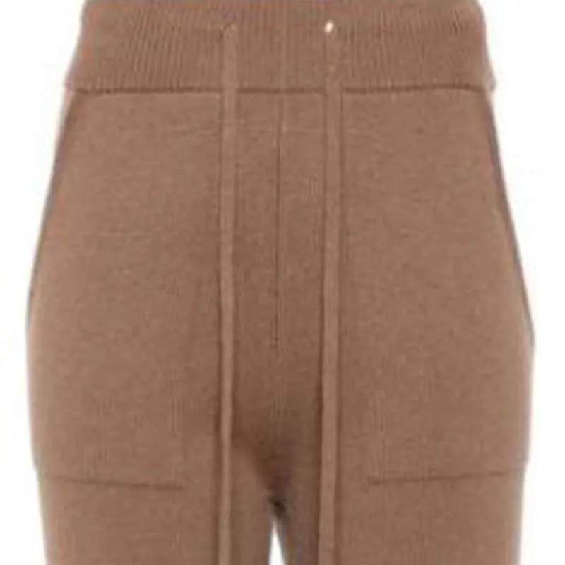 MaxMara Ribbed knit Track Pants-1