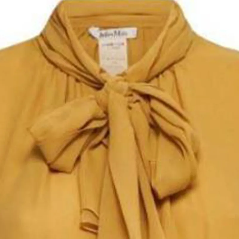 MaxMara Pussy-Bow Sleeveless Top-1