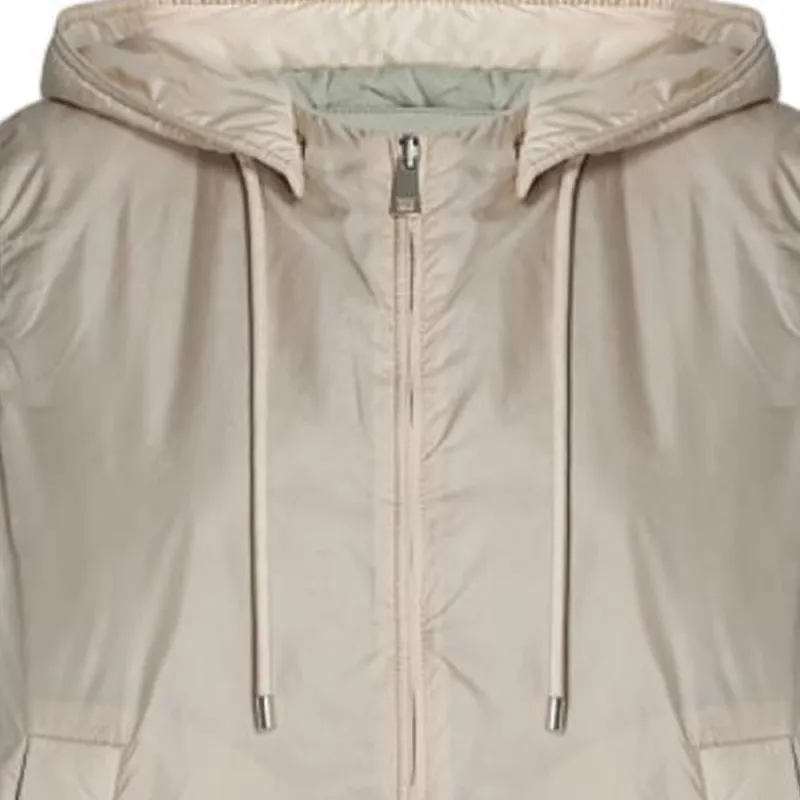 WEEKEND MaxMara Tecla Zip Up Drawstring Gilet-2