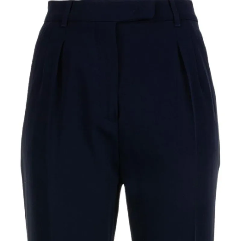 MaxMara Eguale Pleat Detailed Tapered Trousers-2