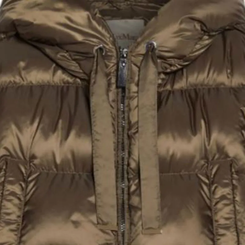 MaxMara Hooded Padded Coat-4