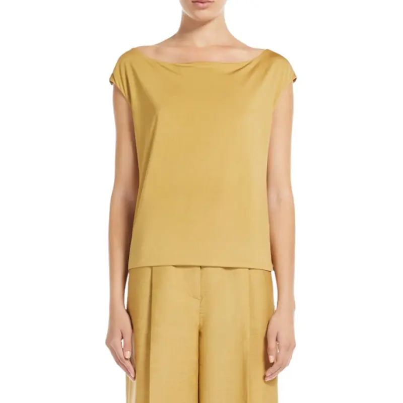MaxMara T Shirts Women's Yellow-1