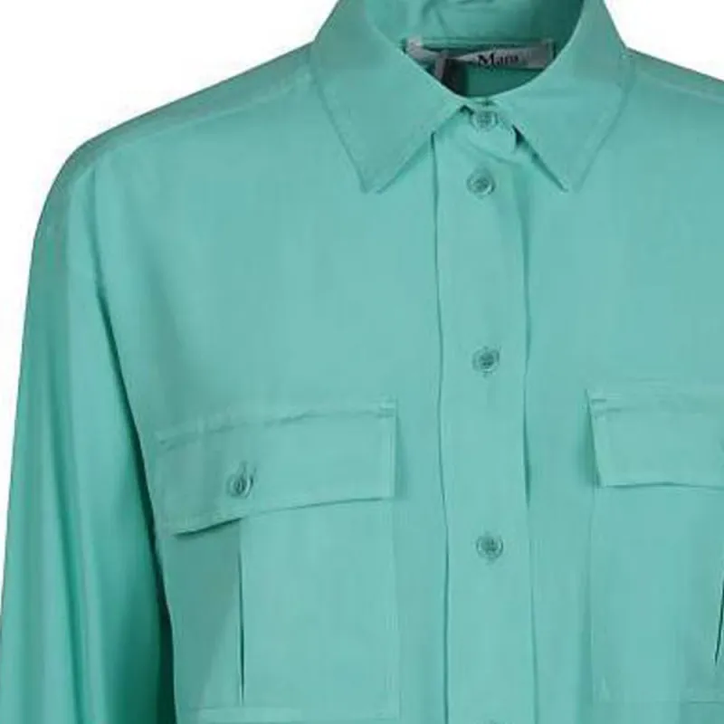MaxMara Buttoned Long Sleeved Shirt-2