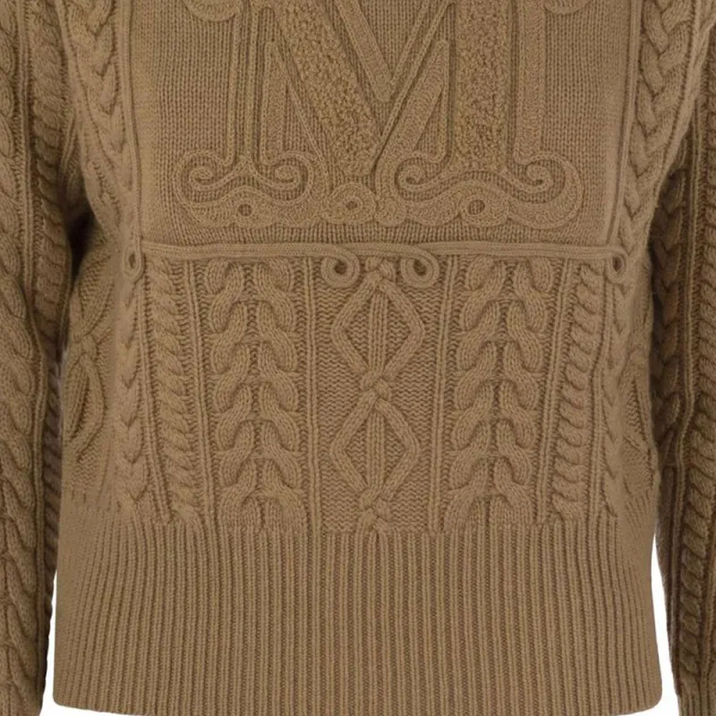 MaxMara Miranda Crewneck Knitted Jumper-4
