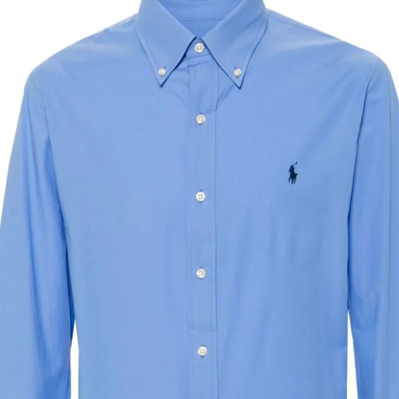 Polo Ralph Lauren 60/1 Stretch Poplin Ls Brkn Shirt-4
