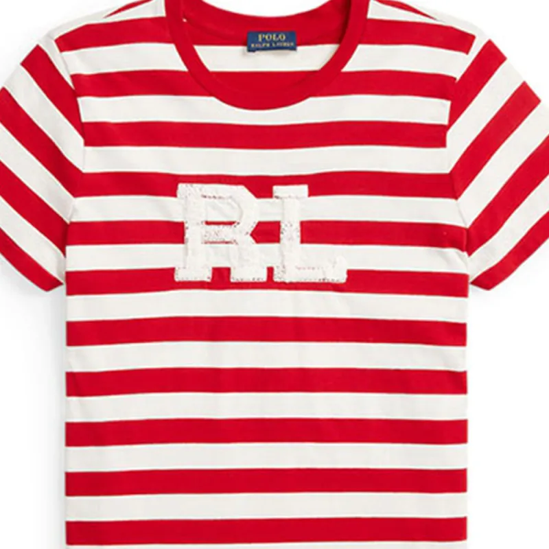 Polo Ralph Lauren SS22 T Shirt Women's Red-4