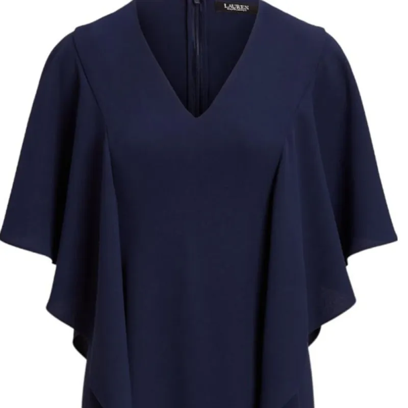 Polo Ralph Lauren Short Sleeved Dress Women's Dark Blue-1