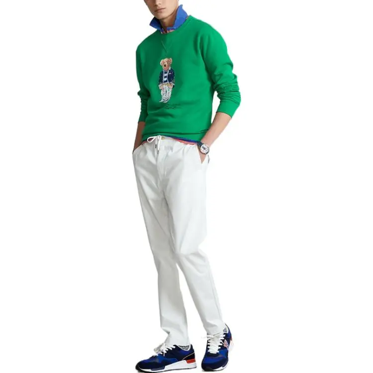 Polo Ralph Lauren SS22 Casual Pants Men's White-1