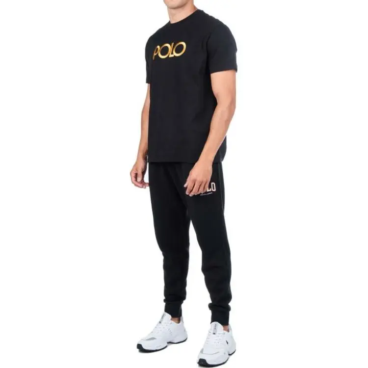 Polo Ralph Lauren Knitted Sweatpants Men's Black-3