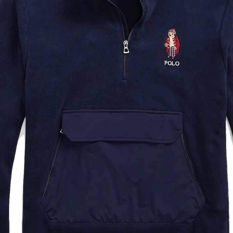 Polo Ralph Lauren Half Zipped Fleece Jacket-2