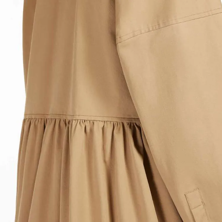 MaxMara Long Sleeved Dress Women's Camel-4