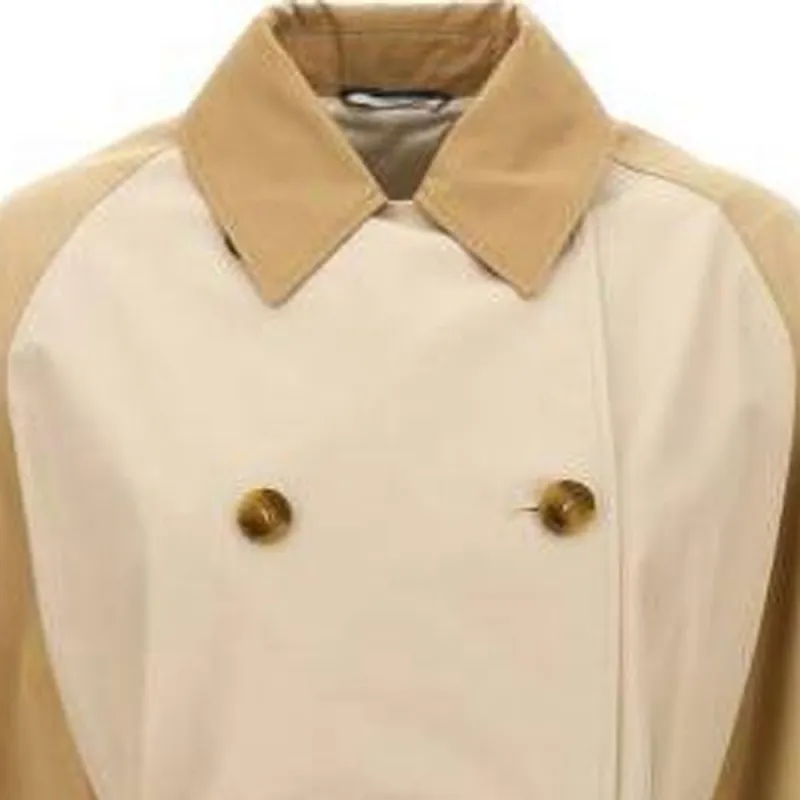 WEEKEND MaxMara Double-Breasted Reversible Trench Coat-3