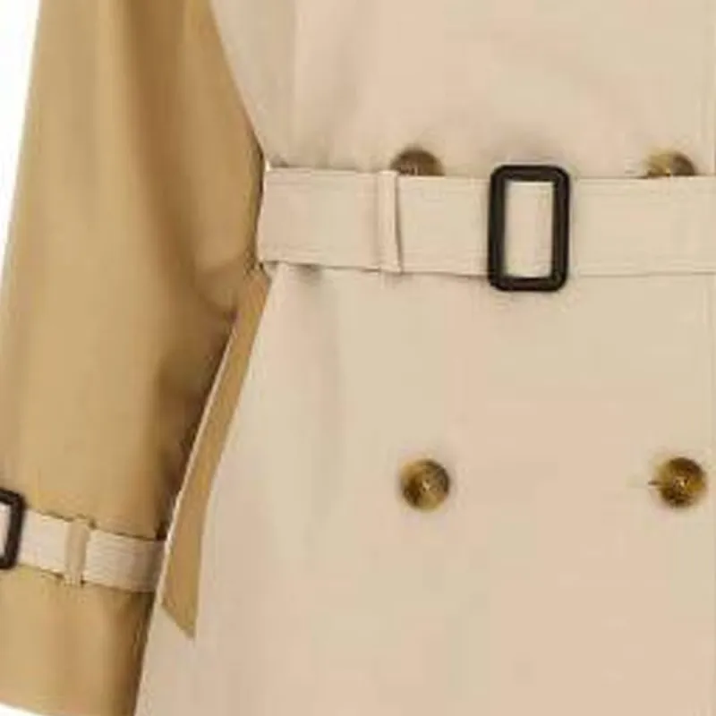 WEEKEND MaxMara Double-Breasted Reversible Trench Coat-4