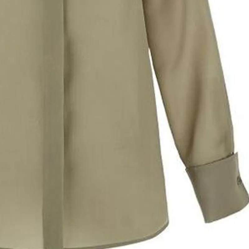 MaxMara Buttoned Long Sleeved Shirt-3