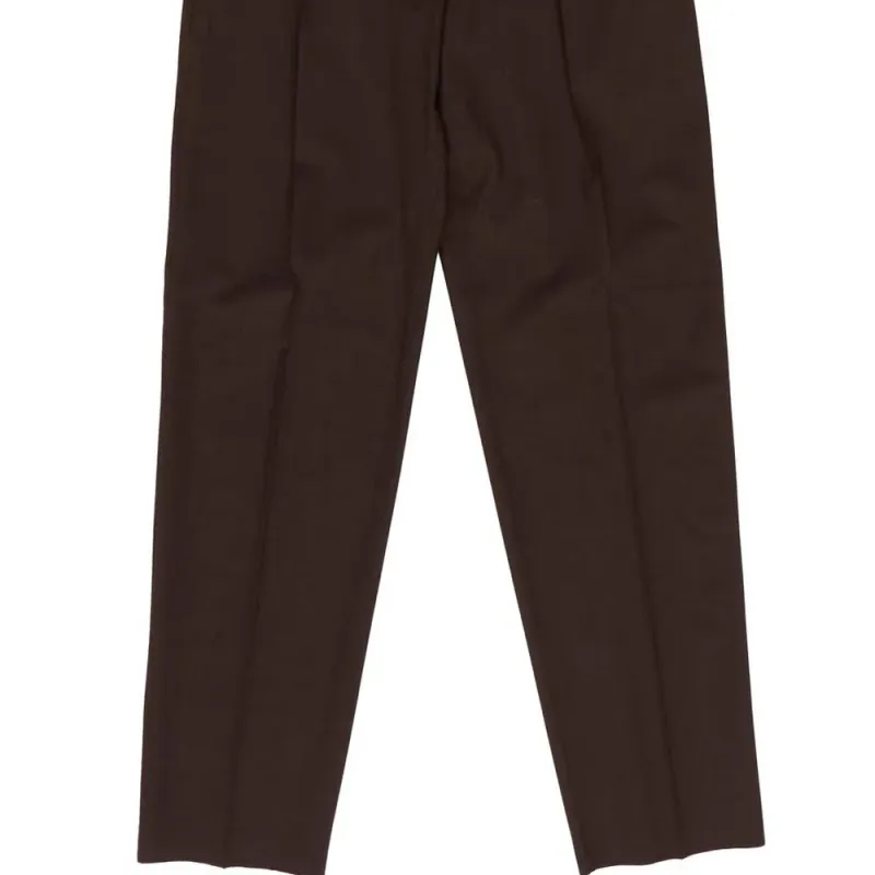 MaxMara Pleat Detailed Tapered Trousers-3