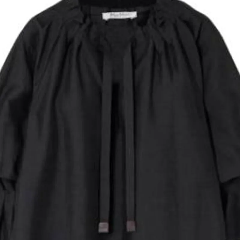 MaxMara Long Sleeved Dress Women's Black-4