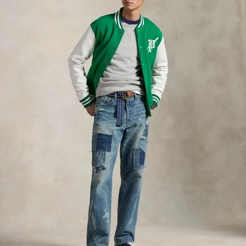 Polo Ralph Lauren Fleece Baseball Jacket-1