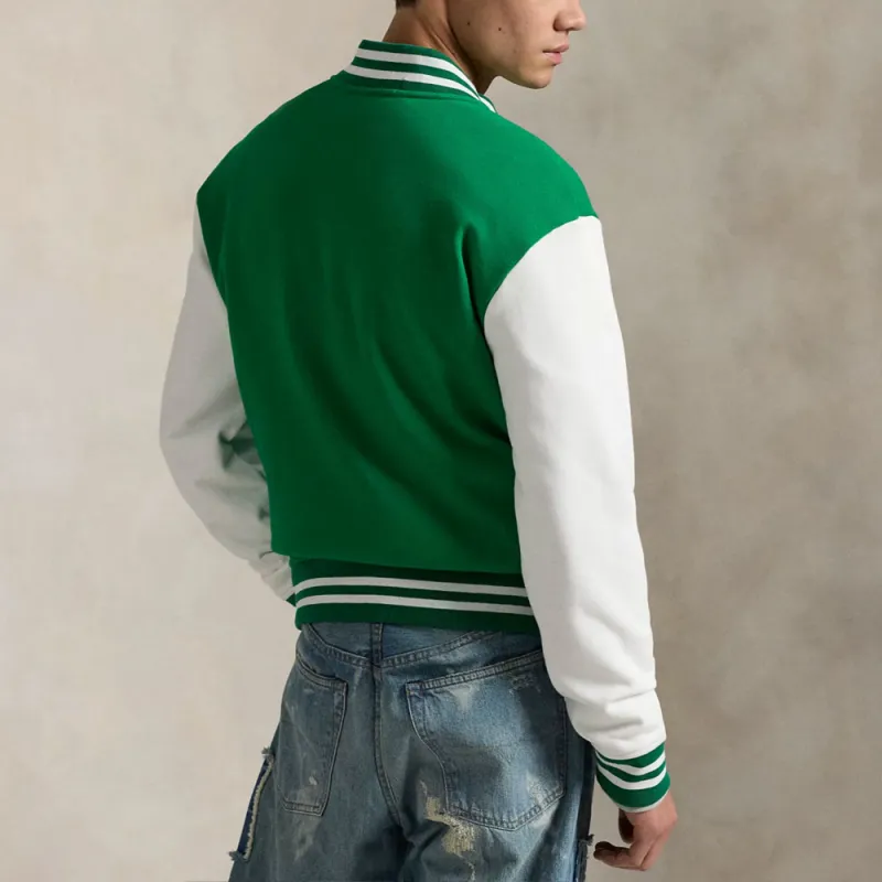 Polo Ralph Lauren Fleece Baseball Jacket-3