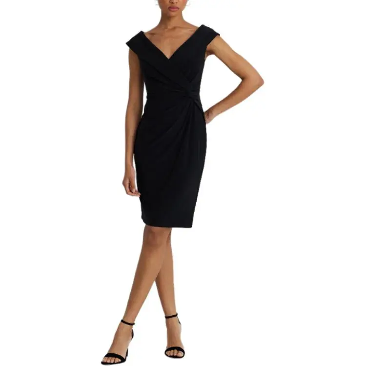 Polo Ralph Lauren Sleeveless Dress Women's Black-1