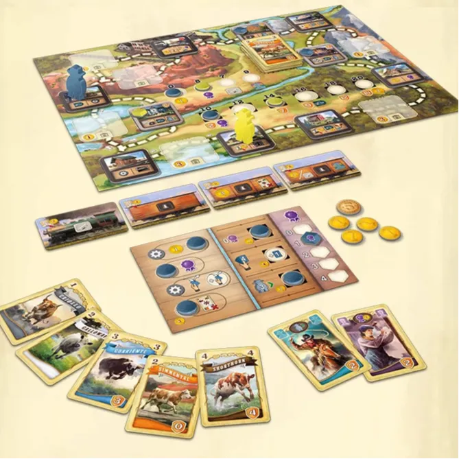 ASMODEE The Great Western Trail, El Paso, Chinese Edition Board Games-1