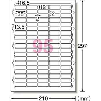 A ONE Label Application Stickers