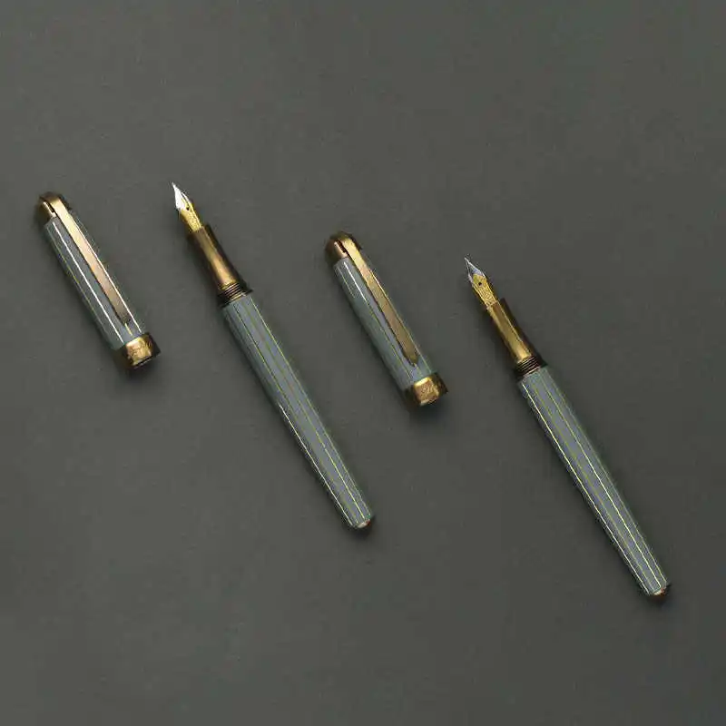 Laban Antique'II Classical Style Collection Stripes Calligraphy Pen Pens-1