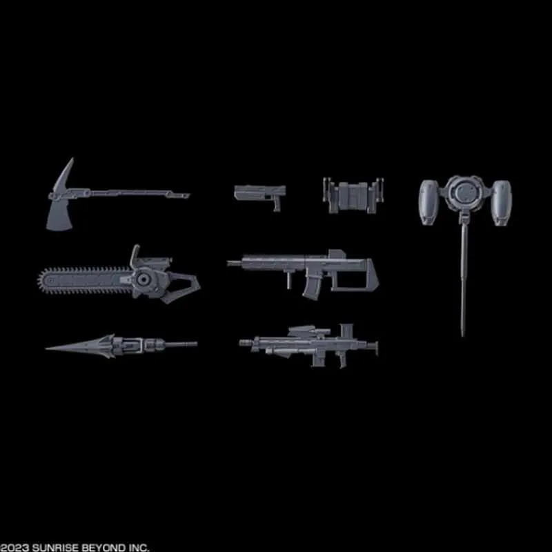 BANDAI HG Gekki Senki Weapon Clothing Sets 6 1/72 Model Accessories-1