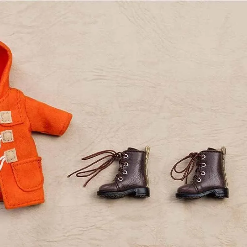 GSC Nendoroid, Warm Clothing Sets, Boots & Tweed Coat[Orange] Model Accessories-2