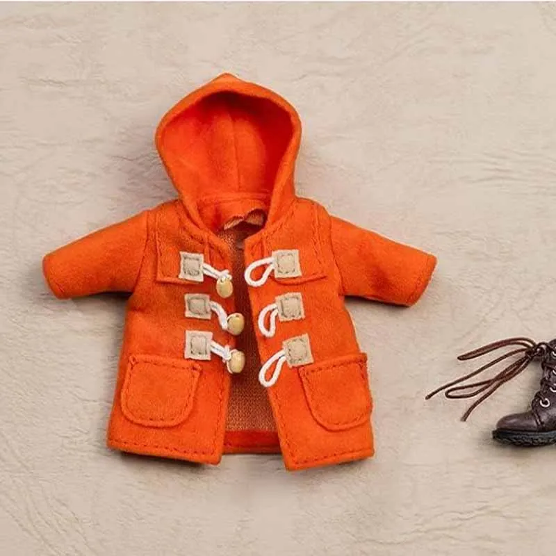 GSC Nendoroid, Warm Clothing Sets, Boots & Tweed Coat[Orange] Model Accessories-1