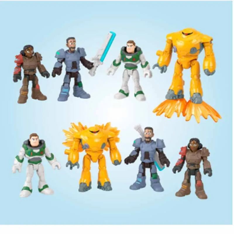 FISHER PRICE Buzz Lightyear, The Space Ranger Chibi Figures-3