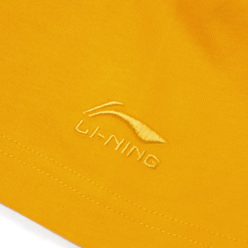 LiNing Disney T Shirt Unisex Citrus Orange Yellow-3
