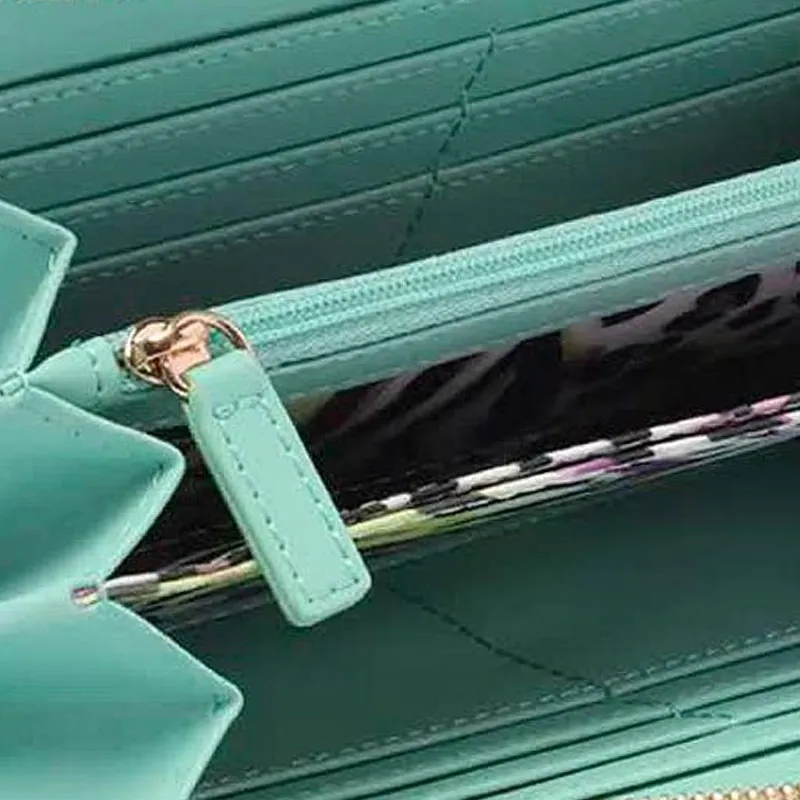 LIU·JO Polyester Wallet Women's Aqua Green-3
