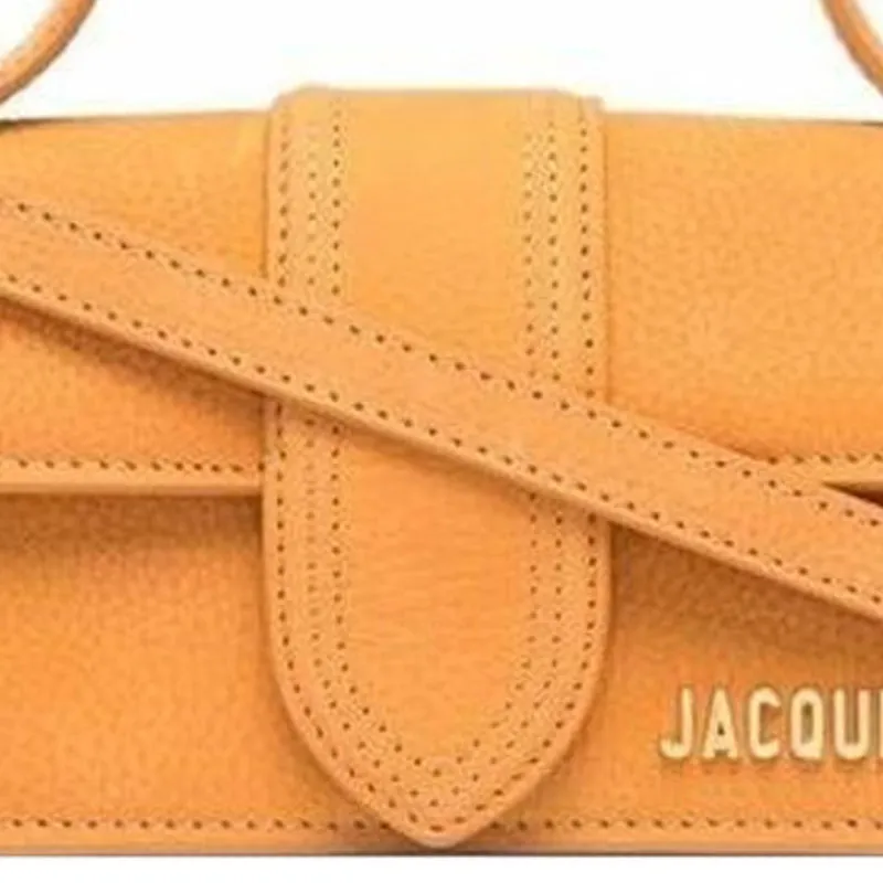 Jacquemus Suede Shoulder Bag, Handbag Women's Orange-2