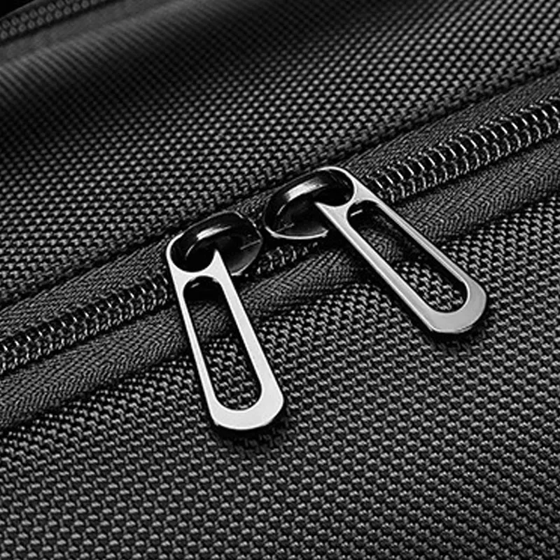 VIHUS Double Yarn Oxford Fabric Backpack Men's Black-4