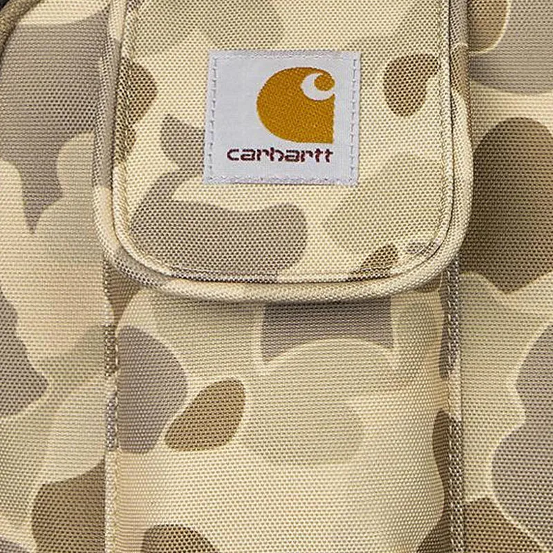 Carhartt WIP Recycled Polyester Shoulder Bag, Crossbody Bag, Handbag Men's Desert-3