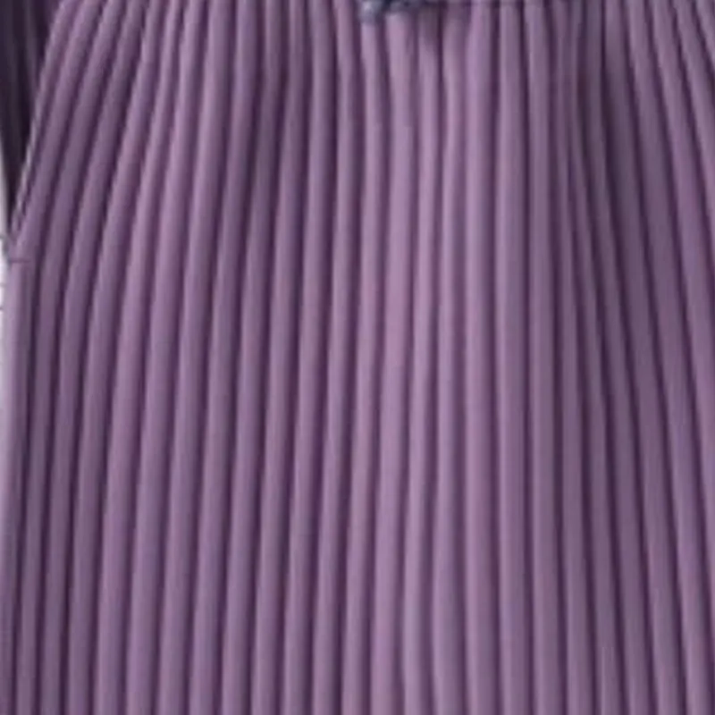 Homme Plissé Issey Miyake Polyester Shoulder Bag Women's Purple-1