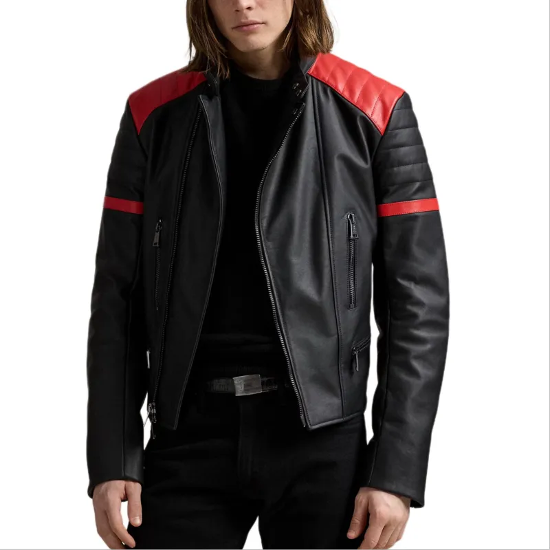 Polo Ralph Lauren Leather Jacket Men's Bolo Black-2