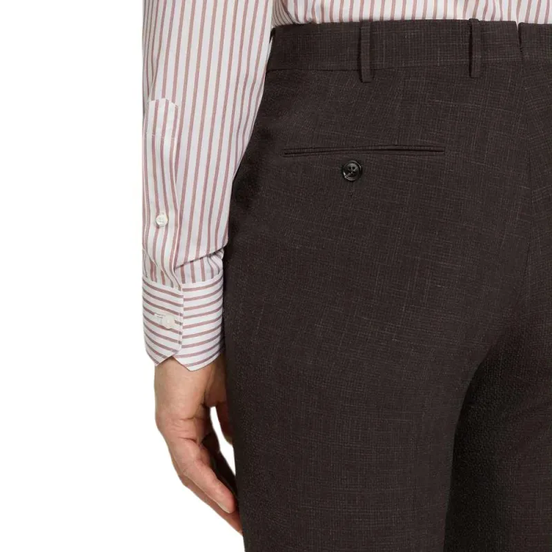 Ermenegildo Zegna Straight Leg Tailored Trousers-3