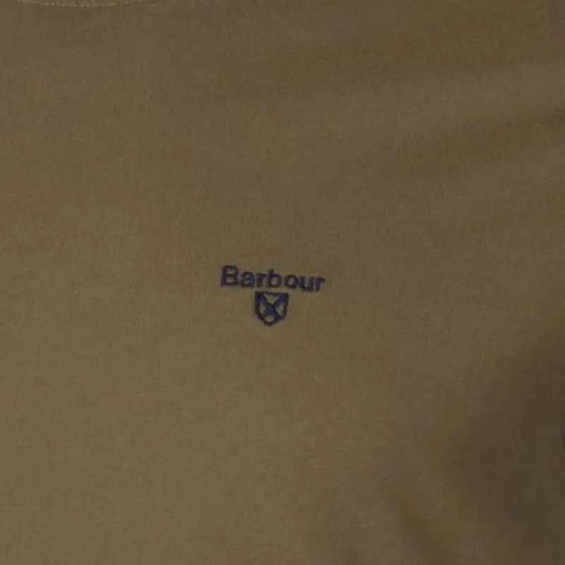 BARBOUR T-Shirt Men Olive Green-3