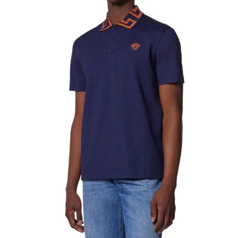 VERSACE Greca Polo Shirt-2