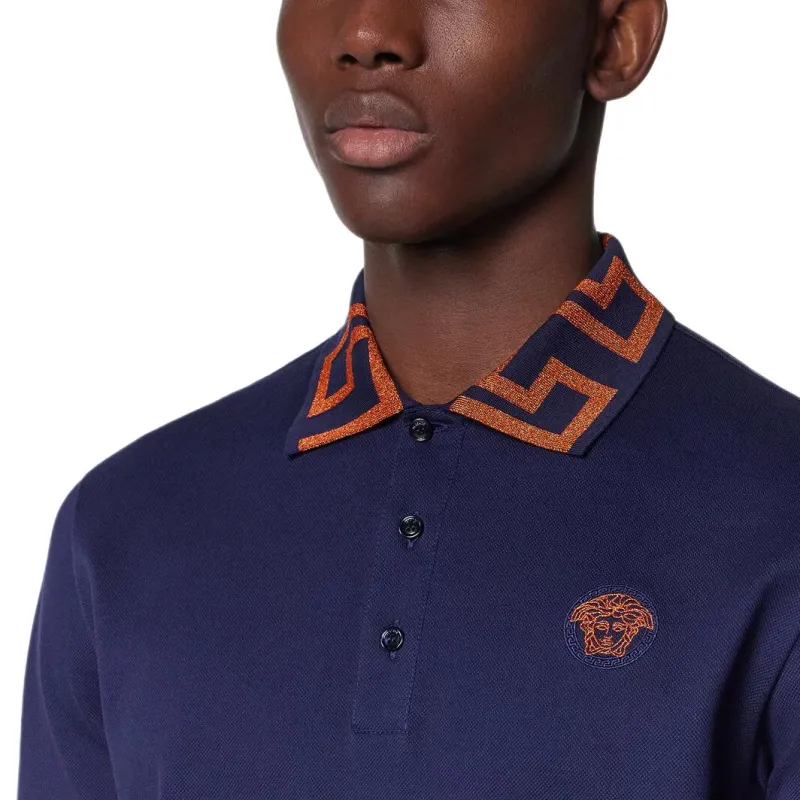 VERSACE Greca Polo Shirt-4