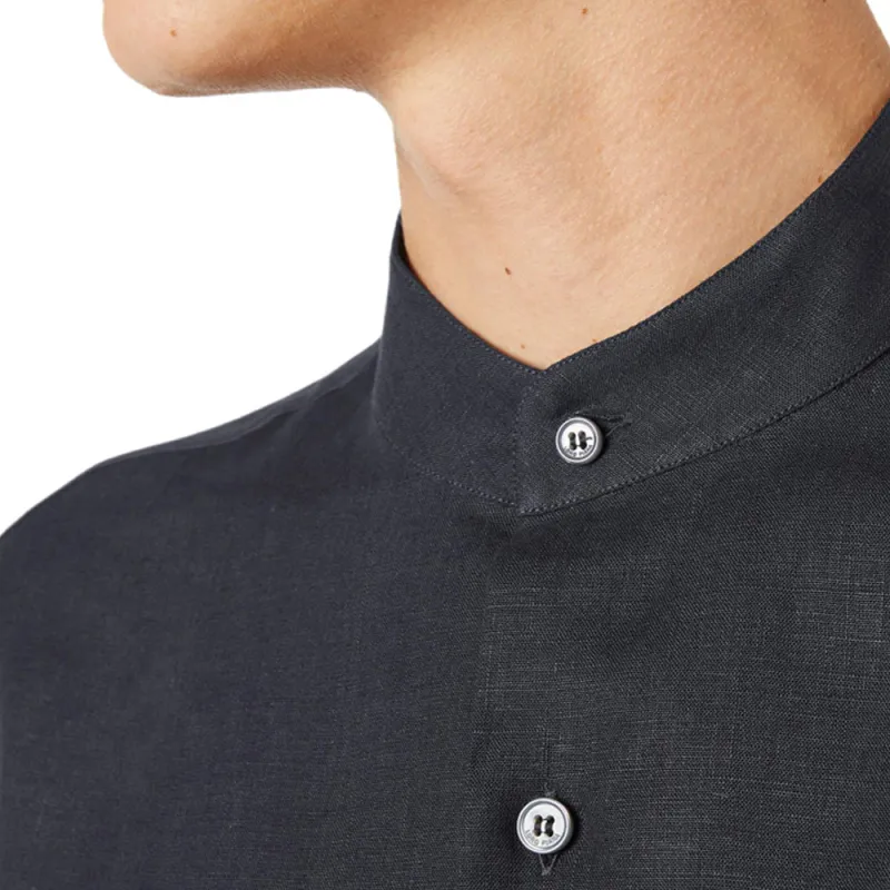 Loro Piana Shirt Men's Marine Blue-5
