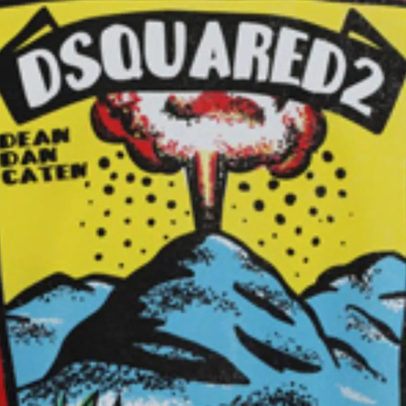 DSQUARED2 Graphic print Cotton T shirt-5