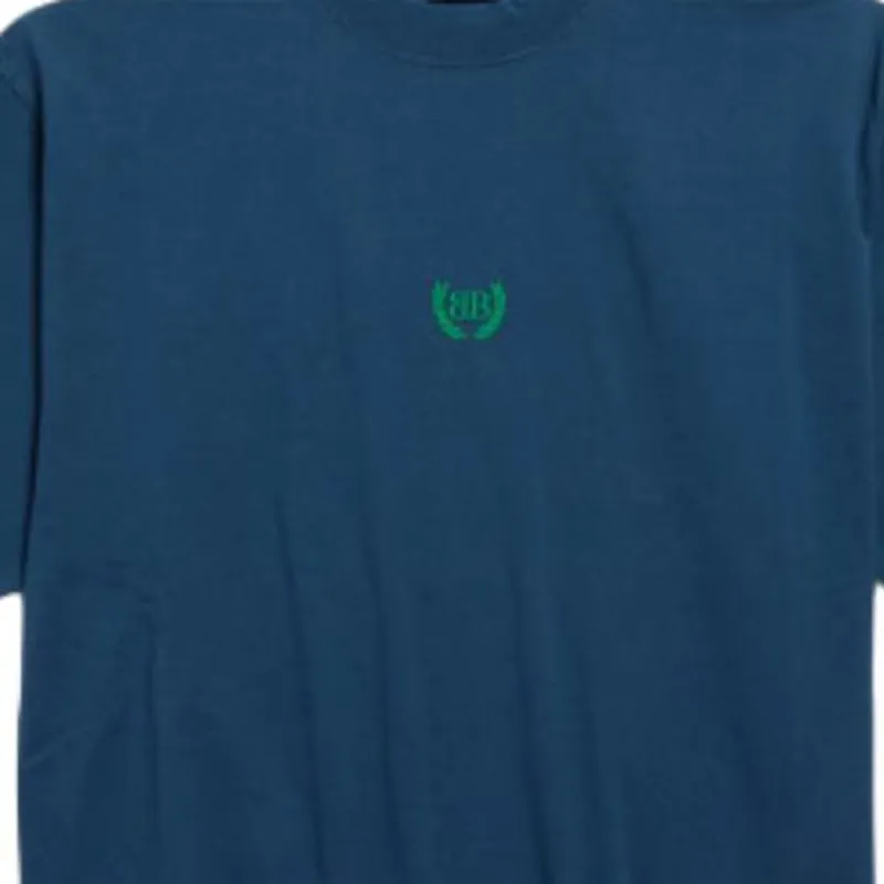 Balenciaga T Shirt Regular Fit Men's Dark Blue-2