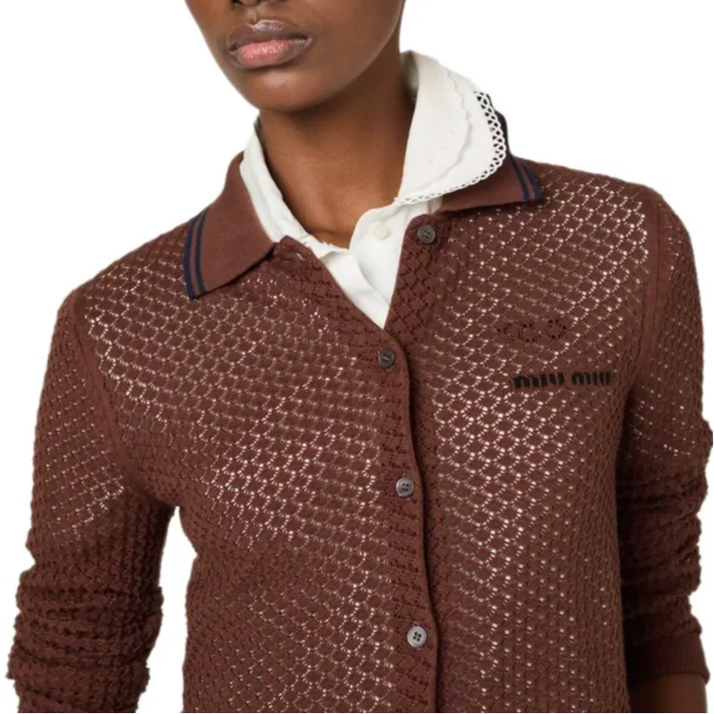 MIU MIU Cotton Cardigan-4