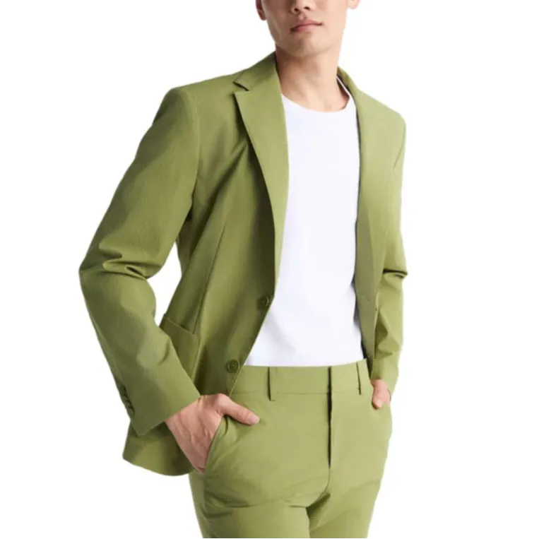 HUGO BOSS SS25 Business Suit Coat Men's Green-2