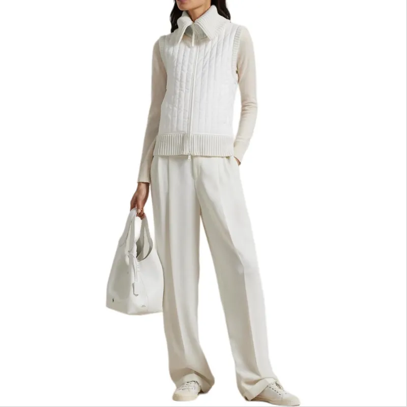 Ralph Lauren Vest Women's Porcelain White-2